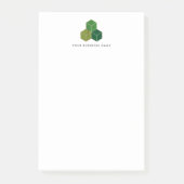 Post-it® Logo de votre entreprise (Devant)