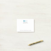 Post-it® Logo Dentaire Élégant et Moderne sur Mesure (Sur un bureau)
