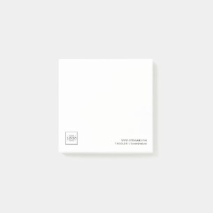 Post-it® Logo d'entreprise personnalisé avec texte personna