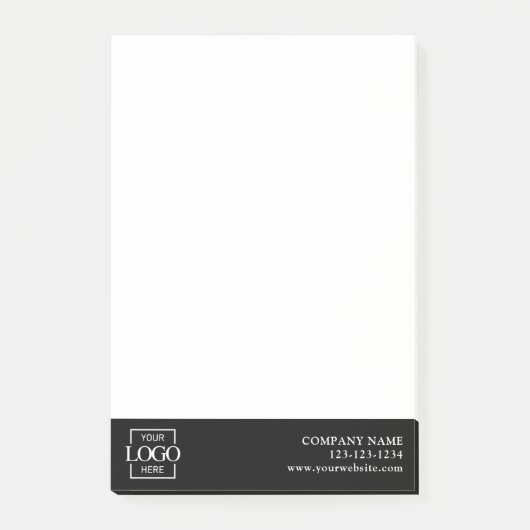 Post-it® Logo d'entreprise simple moderne professionnel  (Devant)