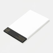 Post-it® Logo d'entreprise simple moderne professionnel (Incliné)
