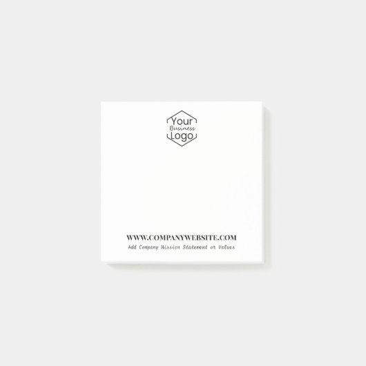 Post-it® Logo d'entreprise, Site Web, Vision, Professionnel (Devant)