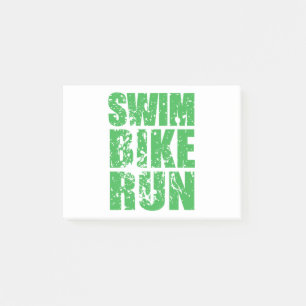 Post-it® Logo du cool de triathlon pour tous les sportifs
