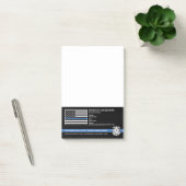 Post-it® Logo du département de police pour l'application d (Bureau)