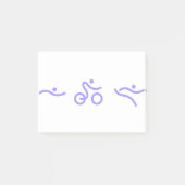 Post-it® Logo du triathlon (Devant)