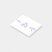 Post-it® Logo du triathlon (Incliné)