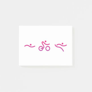 Post-it® Logo du triathlon