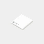 Post-it® Logo Et Slogan Personnalisés Avec Promotions (Incliné)