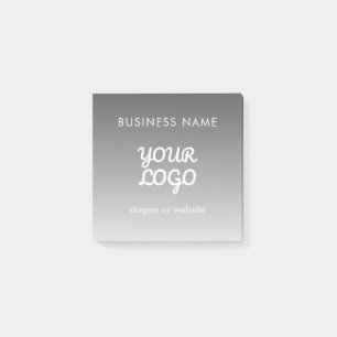 Post-it® Logo et texte promotionnels modernes Couleur mod