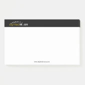 Post-it® Logo Lune Vue 10X6 (Devant)