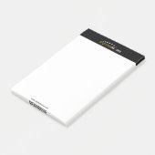 Post-it® Logo Lune Vue 4x6 (Incliné)
