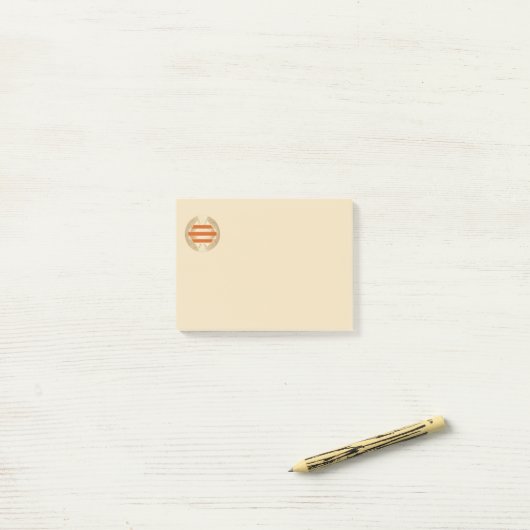 Post-it® Logo Nikias (Sur un bureau)