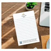 Post-it® Logo personnalisé et code QR lié