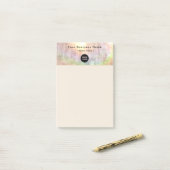 Post-it® Logo professionnel couleur neutre 4x6 (Sur un bureau)