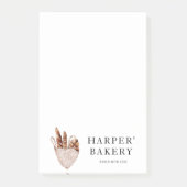 Post-it® Logo professionnel de boulangerie moderne (Devant)