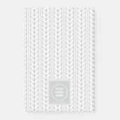 Post-it® Logo professionnel moderne Motif (Devant)