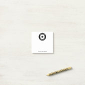 Post-it® Logo Professionnel Personnalisé Et Votre Texte (Sur un bureau)