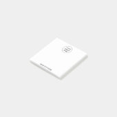 Post-it® Logo promotionnel personnalisé – Aucune commande m (Incliné)