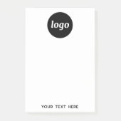 Post-it® Logo simple Texte commercial promotionnel (Devant)