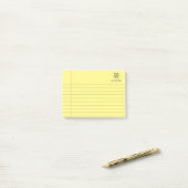 Post-it® Logo Texte Business Linked School Carnet Papier (Sur un bureau)