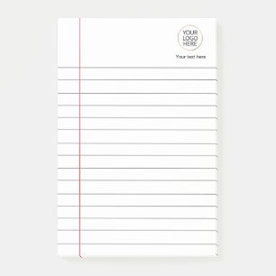 Post-it® Logo Texte Business Linked School Carnet Papier