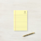 Post-it® Logo Texte Business Linked School Carnet Papier (Sur un bureau)