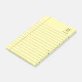 Post-it® Logo Texte Business Linked School Carnet Papier (Incliné)