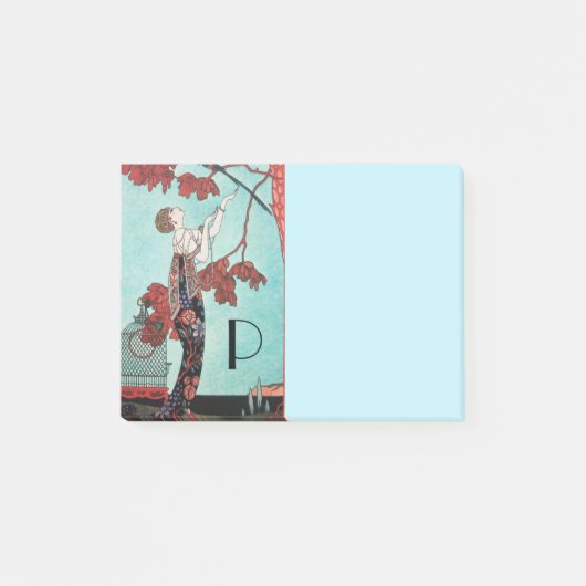 POST-IT® L'OISEAU FRIVOLE, COUTURIER DE BEAUTÉ (Devant)