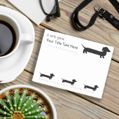 Post-it® Long Dachshund Dessin drôle