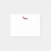 Post-it® Long Haied Dachshund Geo Silhouette Multi (Devant)