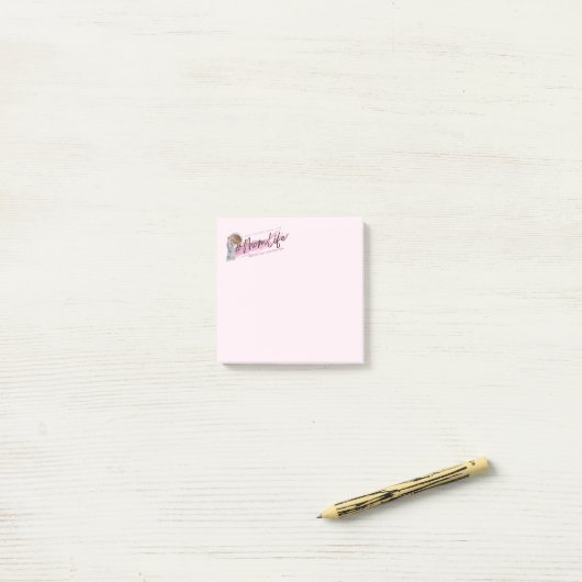 Post-it® Long Island Mom Life Café Post-It Notes (Sur un bureau)