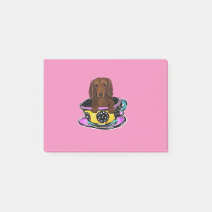 Post-it® Longue Doxie aux Cheveux Rouges