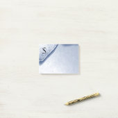 Post-it® Look Denim Cool Initial Personnel (Sur un bureau)