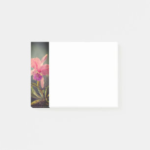 Post-it® L'orchidée de Cattleya et trois colibris Heade