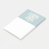 Post-it® Los Angeles California Floral Graphic (Incliné)
