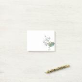 Post-it® Lotus et libellule (Sur un bureau)