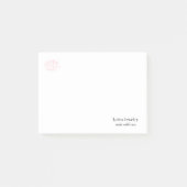 Post-it® Lotus fleurie logo bijoux créer votre propre (Devant)