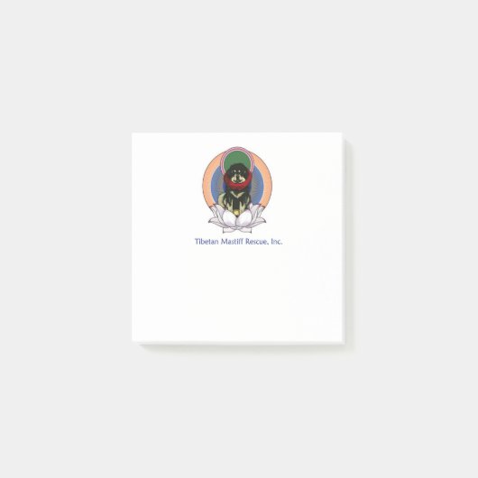 Post-it® Lotus Flower Post-it Notes 3" x 3" (Devant)