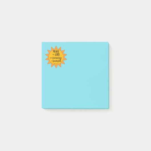 Post-it® Louange au Seigneur soleil (Devant)