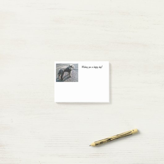 Post-it® Louis les notes de post-it de chien (Sur un bureau)