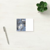 Post-it® Loup, bleu (Bureau)