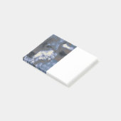 Post-it® Loup, bleu (Incliné)