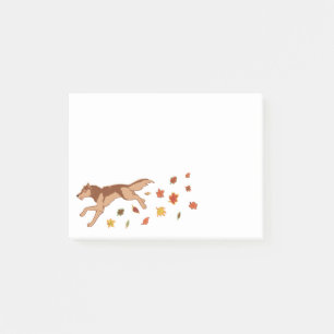 Post-it® Loup d'automne