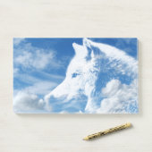Post-it® Loup de Cloud (Sur un bureau)