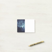 Loup sauvage magique aux yeux bleus Extraordinaire