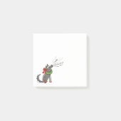 Post-it® Loups Christmas Funny Cute (Devant)