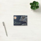 Post-it® Loups hurlant à la Pleine lune de nuit (Bureau)