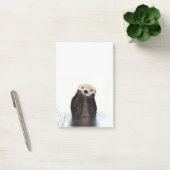 Post-it® Loutre de sourire adorable dans le lac (Bureau)