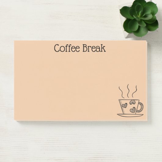 Post-it® Louveur de café (Bureau)