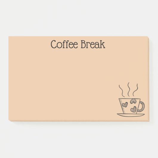 Post-it® Louveur de café (Devant)